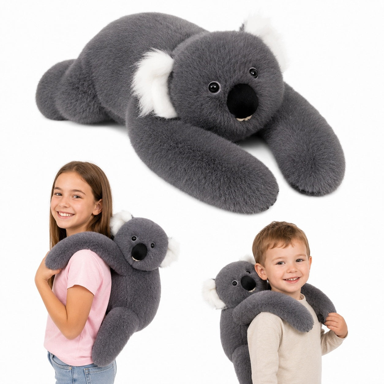 Heavy Plush Toy Therapeutic KOALA BEAR Weighted 65cm 1020g ADHD