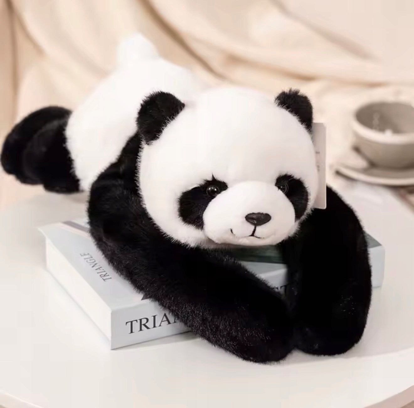 Heavy Plush Toy Therapeutic PANDA Weighted Bear 65cm 1020g ADHD Packaging status original