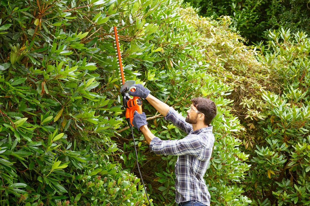 Hedge Trimmer 450W 50cm Black Decker BEHT251 Power supply electric from mains