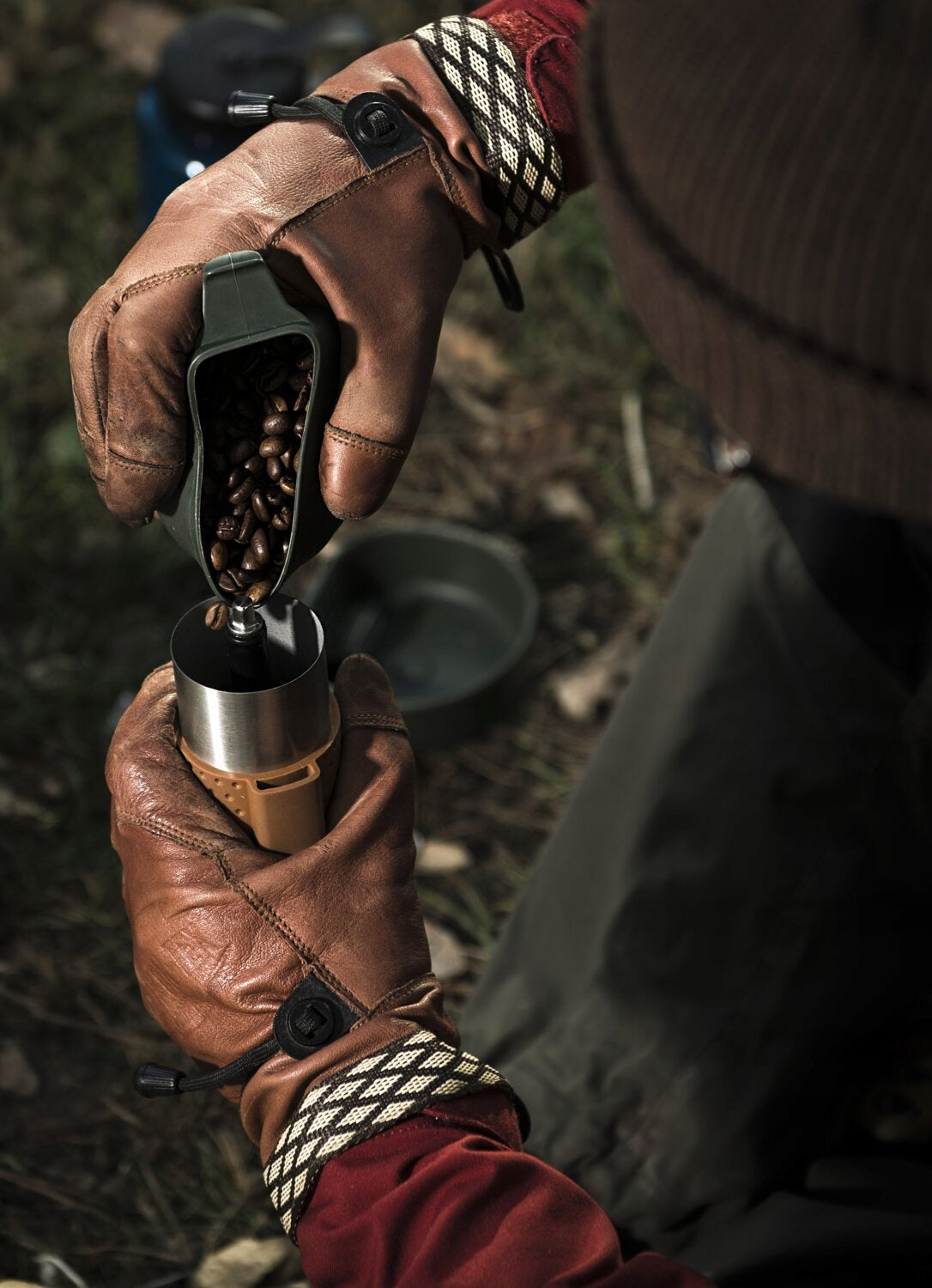 Helikon Handheld Coffee Grinder CAMP EDC Survival Camping Stainless Steel 50g Brand Helikon-Tex
