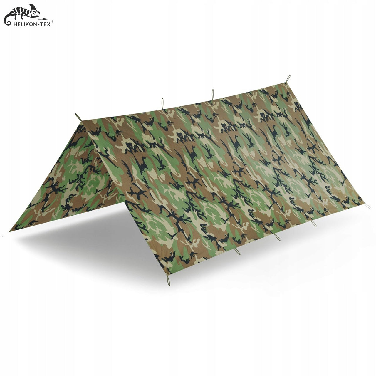 Helikon Supertarp tarpaulin tent 3x3 m US Woodland Brand Helikon-Tex