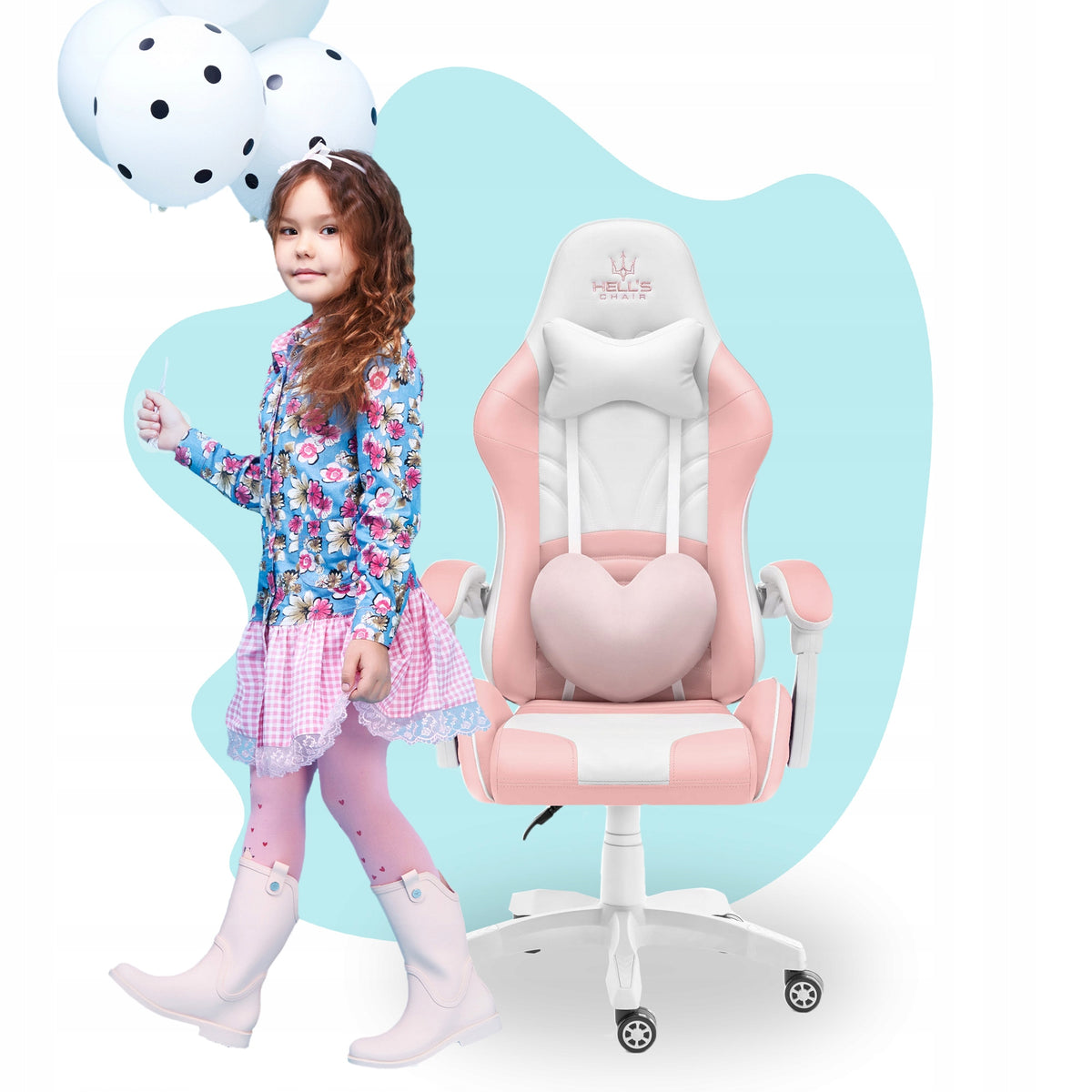 Hell's Chair Rainbow Kids Pink Manufacturer code 5904204981132