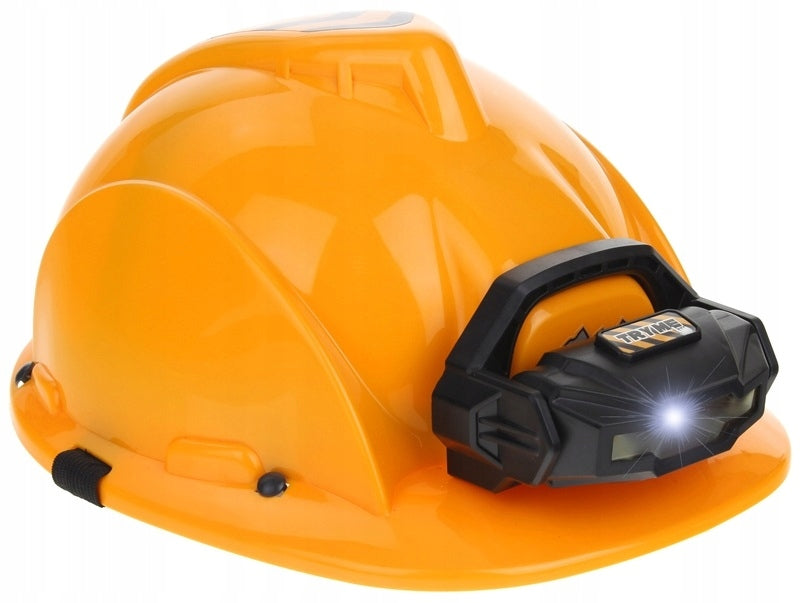 Helmet Protective Work Helmet Construction LED Flashlight Light Effects Brand Nobo Kids