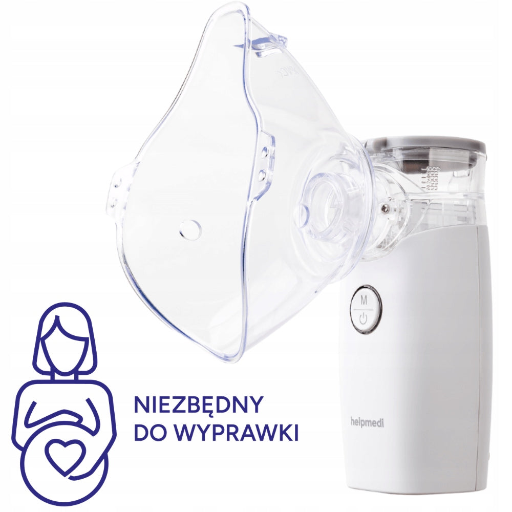 HelpMedi NebuCare mesh nebuliser. Pure super quiet inhaler Medical device yes