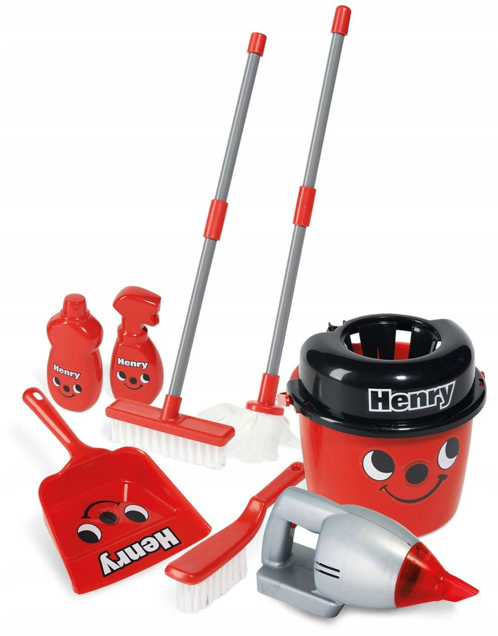 Henry Deluxe Kids Cleaning Kit Vacuum Cleaner Mop Bucket Trolley Manufacturer code 67450
