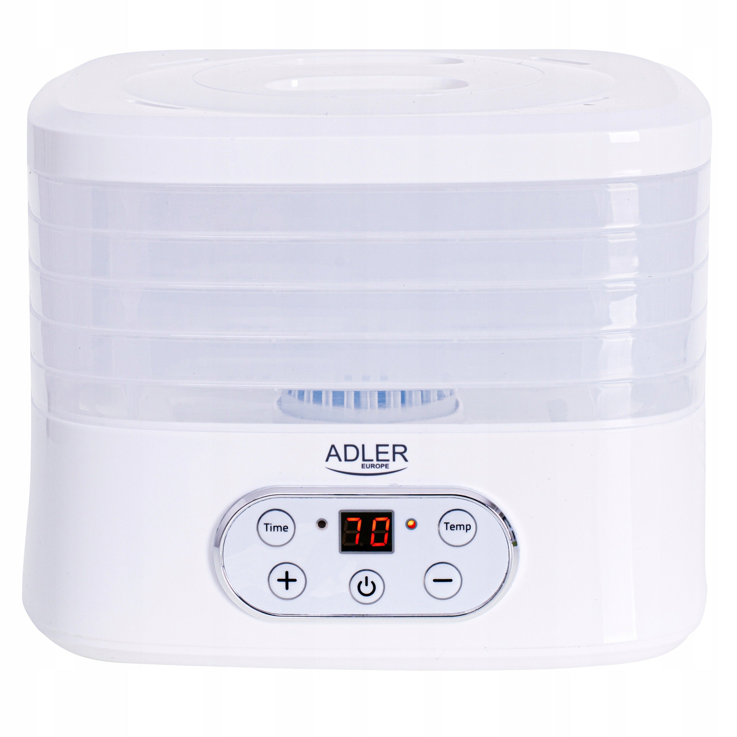 Herb and food mushroom dryer ADLER AD 6658 White 5 levels 35-70*C Dominant color white