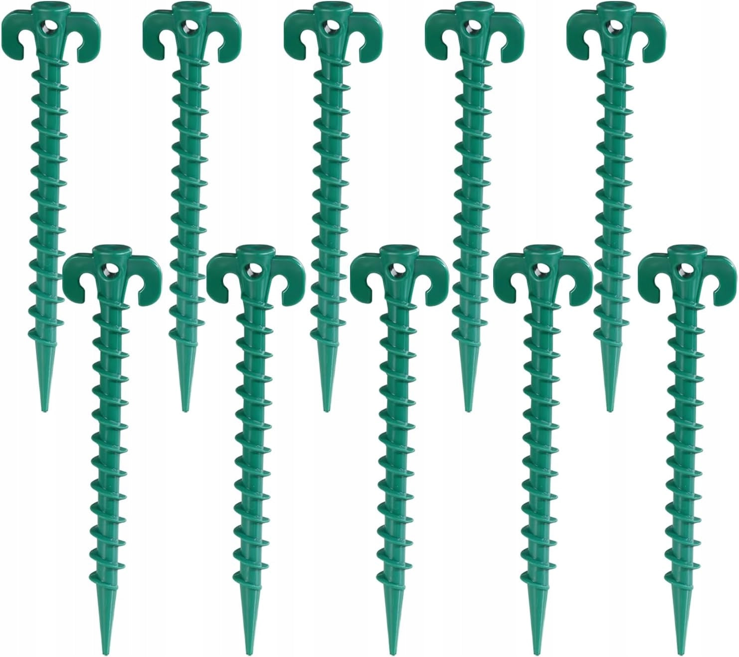 Herring Plastic Screw-In Camping Tent 10pcs ACOORUITENG