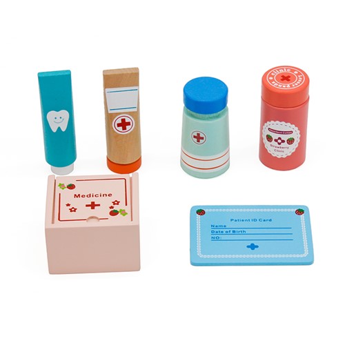 Heze wooden medical kit in suitcase Manufacturer code 16667