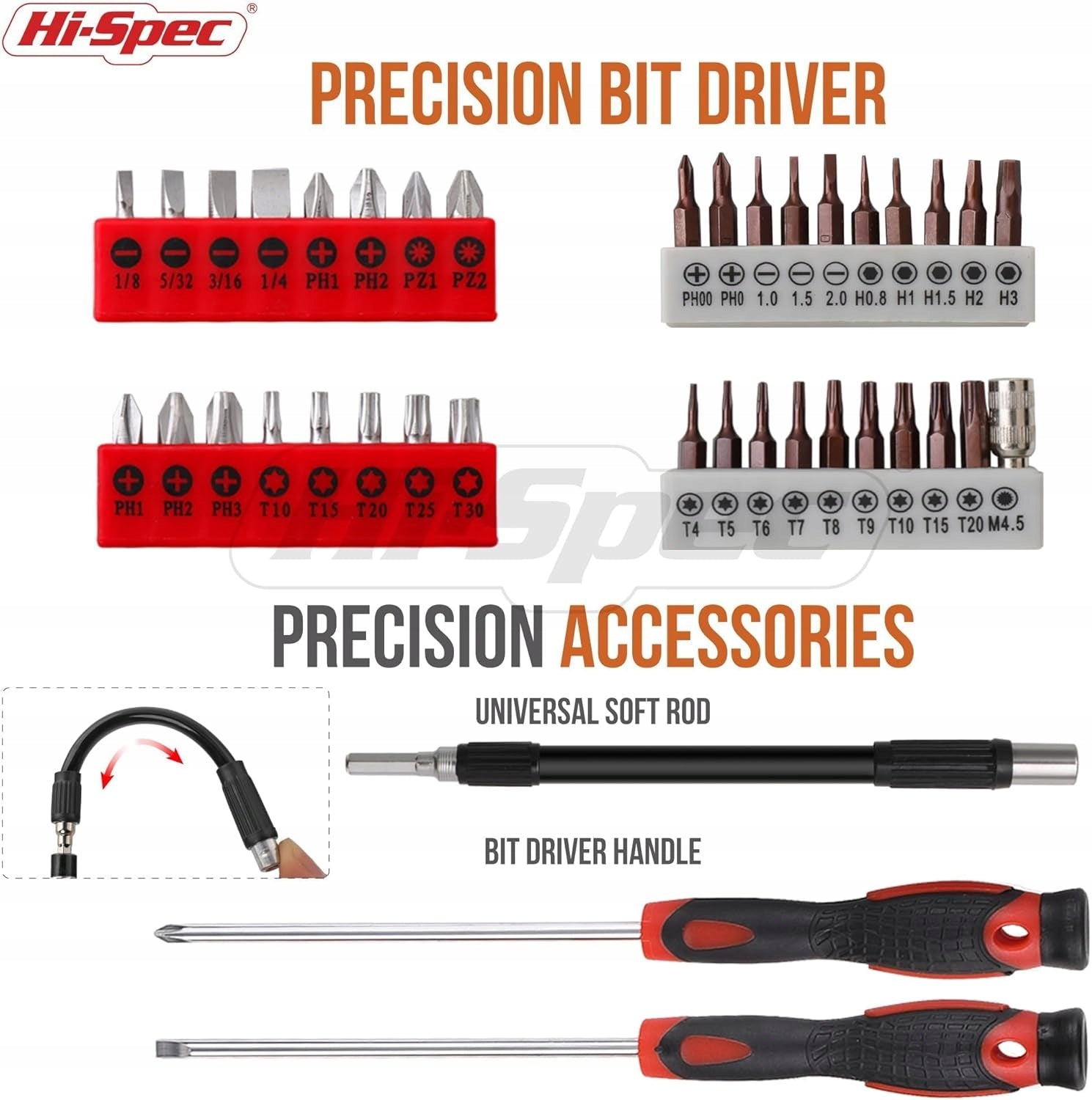 Hi-Spec 56el. set of precision IT tools laptop phone Manufacturer code DT30127R-GER