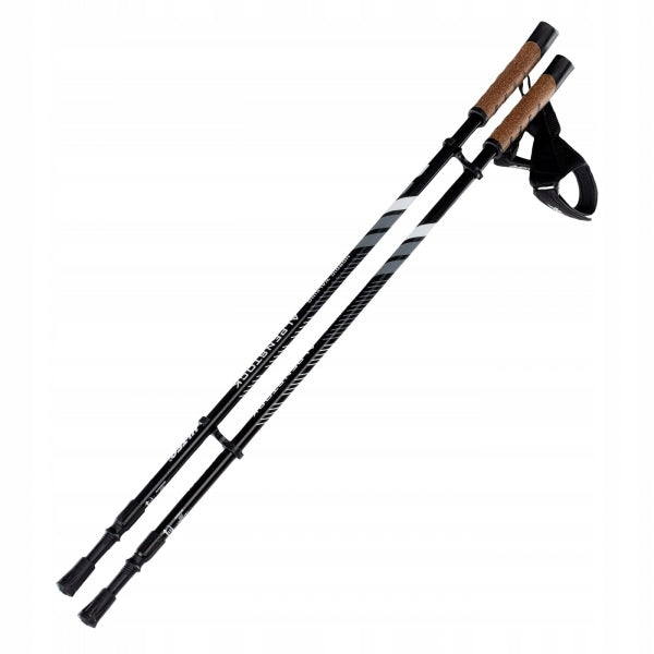 Hi-tec ALPENSTOCK II - Nordic Walking Lightweight Poles with Antishock System