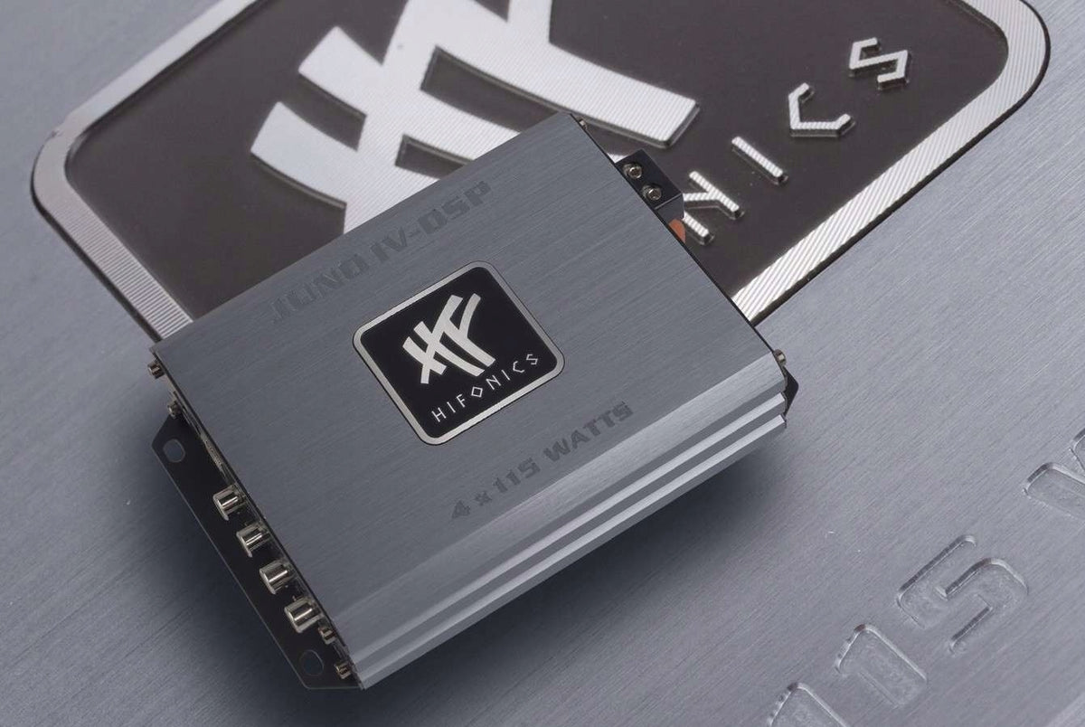 HiFonics JUNO IV-DSP ISO Amplifier 4x115W RMS 6 Channel DSP BT Processor Packaging status original