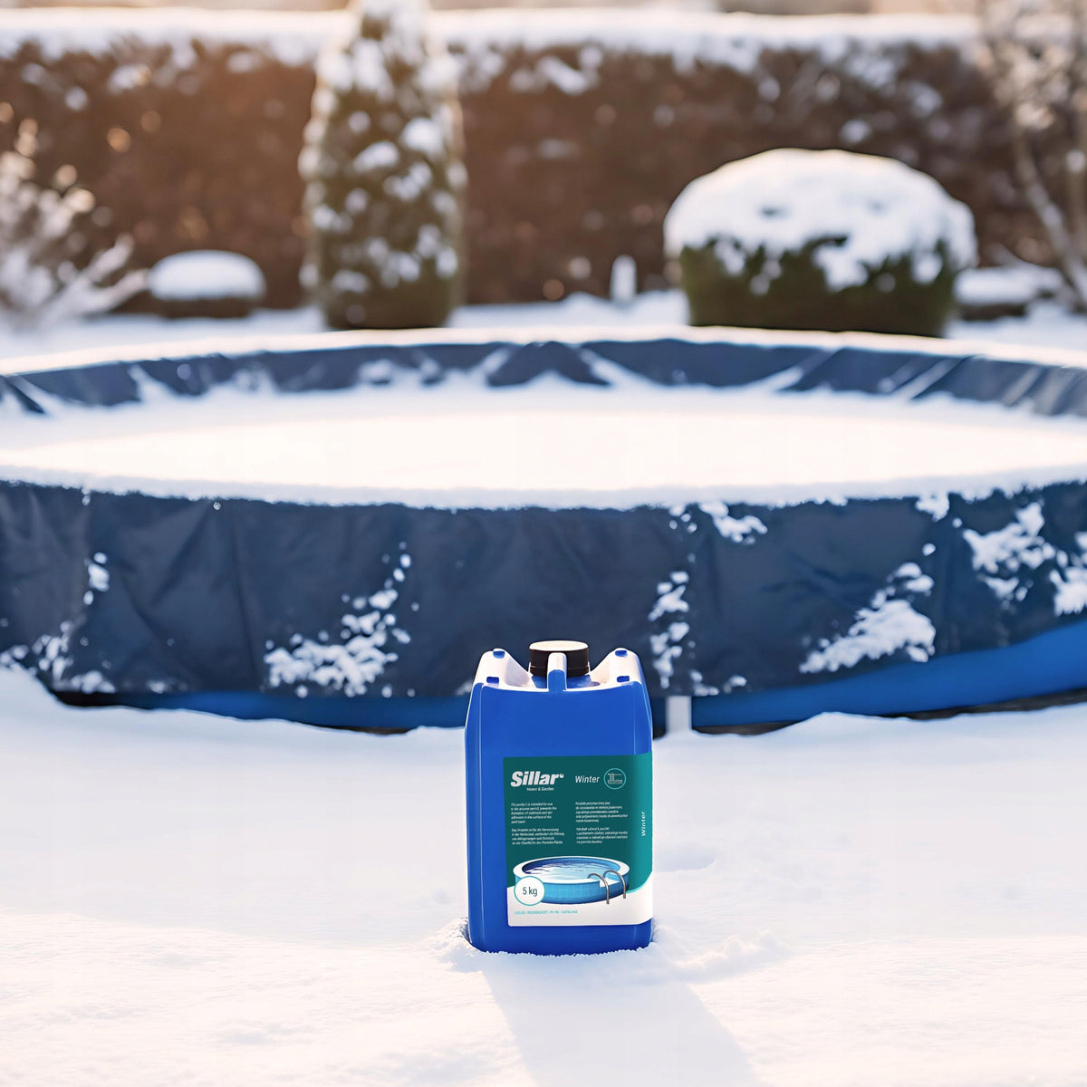 Hibernator for swimming pool Sillar 5kg liquid for wintering the pool wintering agent Manufacturer code SIL2241-5