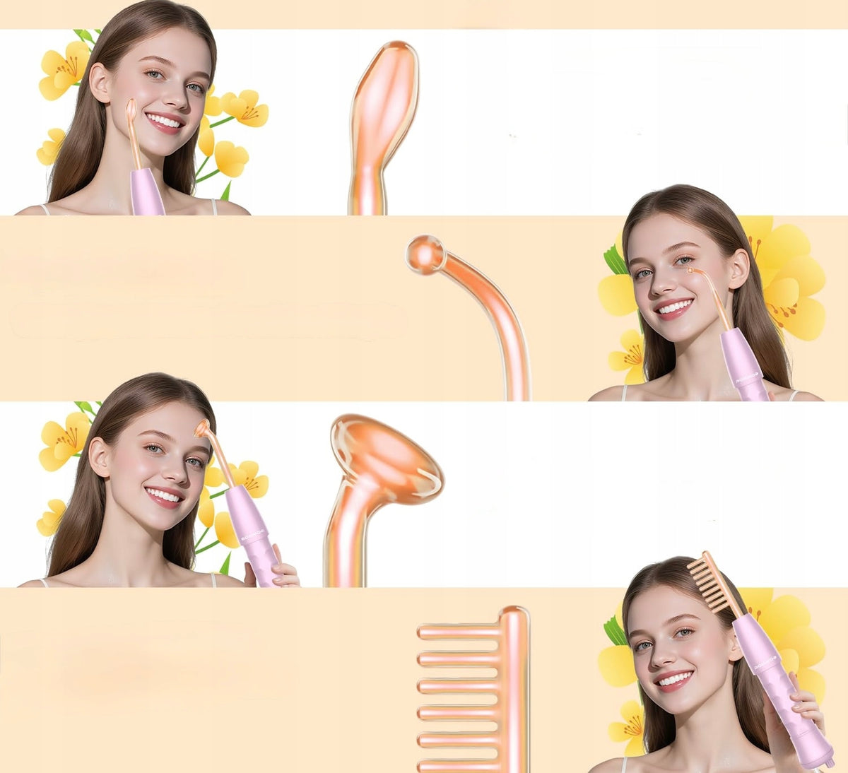 High Frequency Face Machine Massage 4in1 Brand no brand