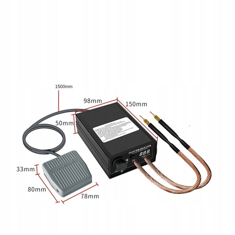 High Power Spot Welding Machine 8000W Dual Pulse 18650 Set Brand Agoal