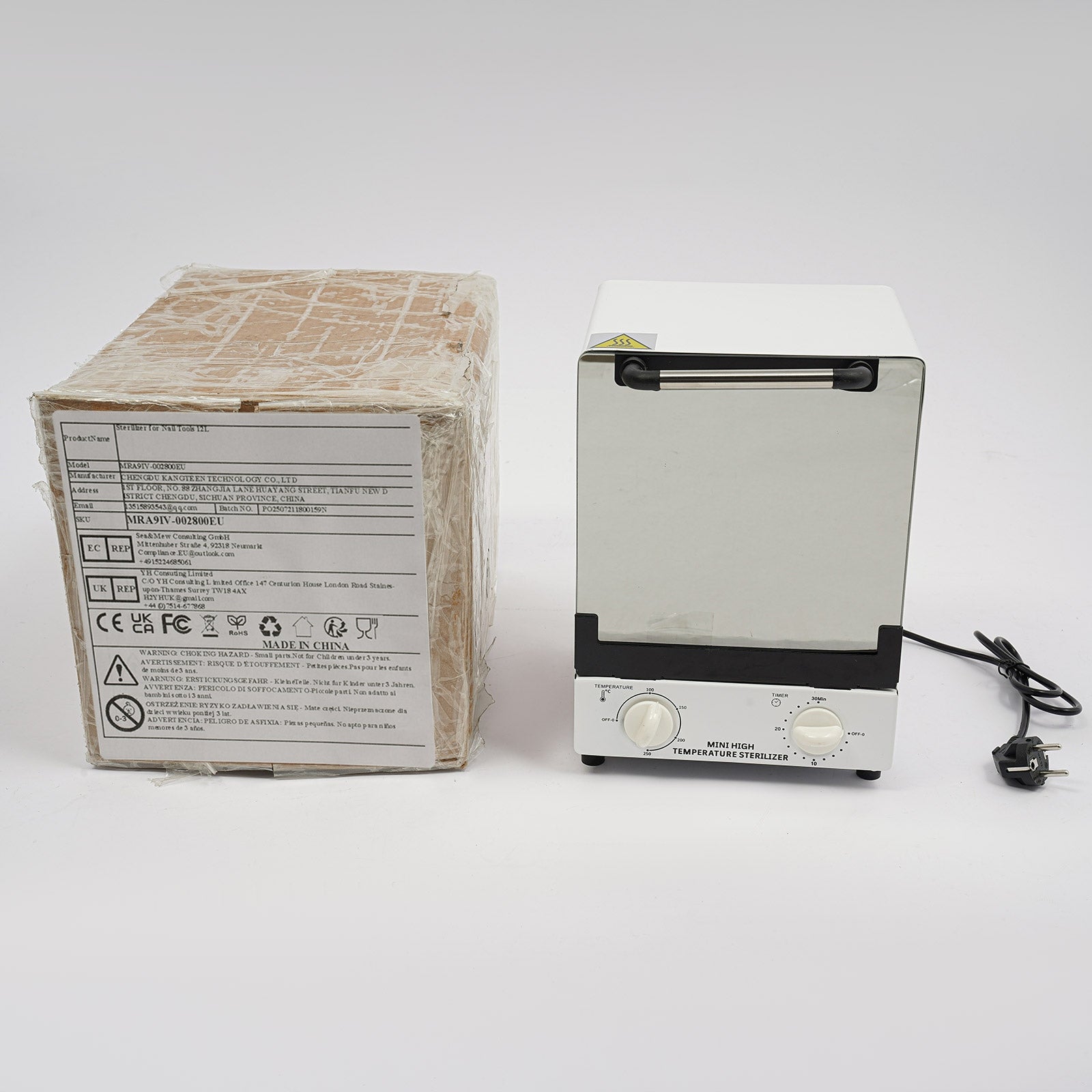 High Temperature Sterilizer,Dry Heat Sterilizer with Temp and Timer Control Brand no brand