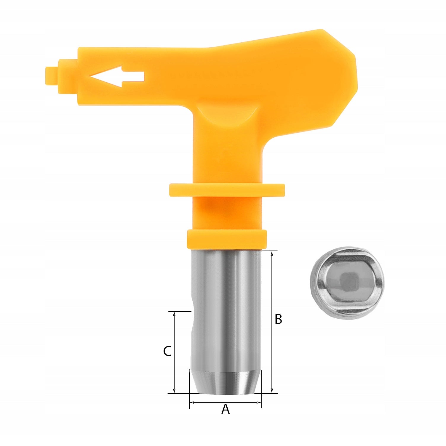 High pressure nozzle WABRO 537 11x21x13 mm EAN (GTIN) 5904305450407
