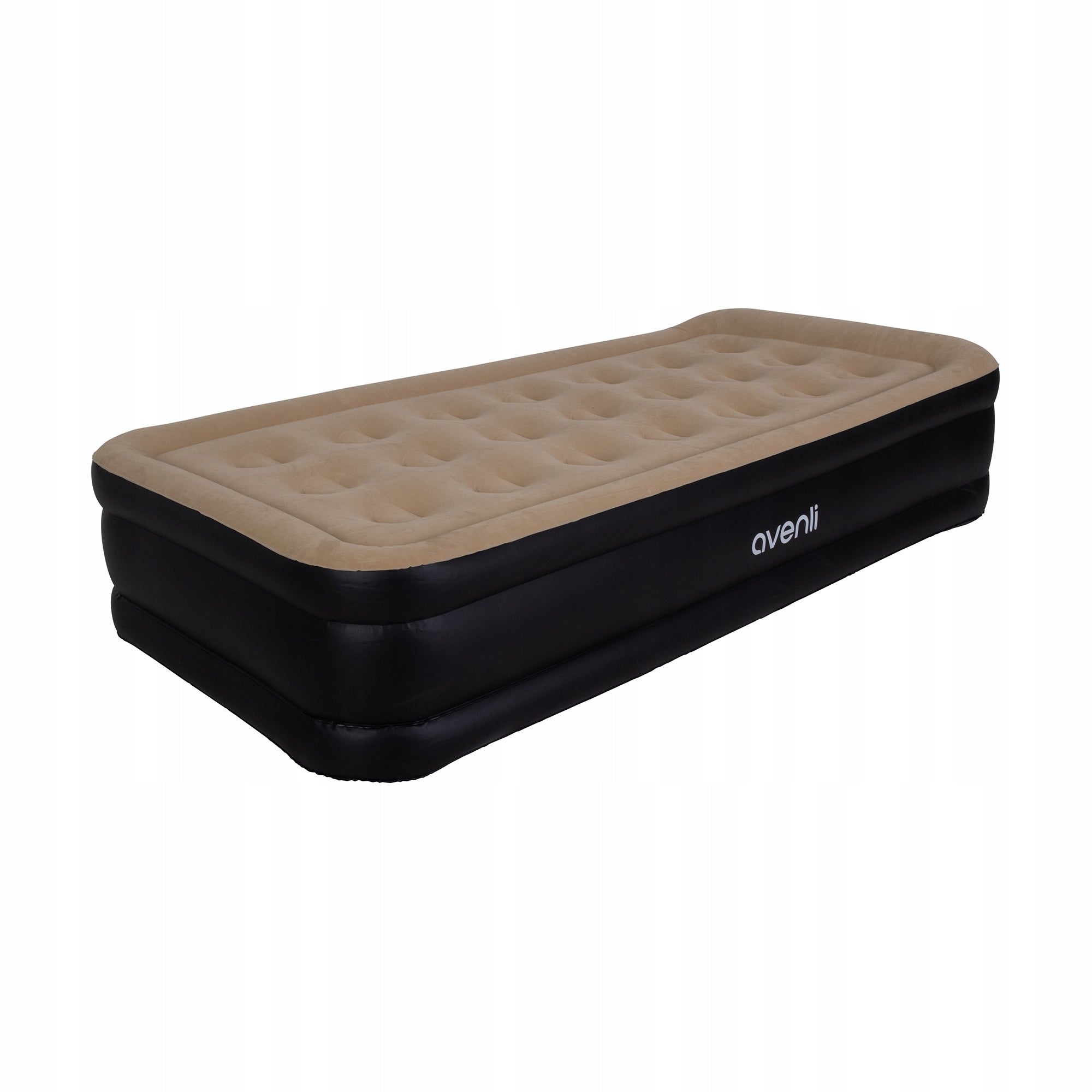 High pumped mattress AVENLI with built-in pump 196x97x47 cm