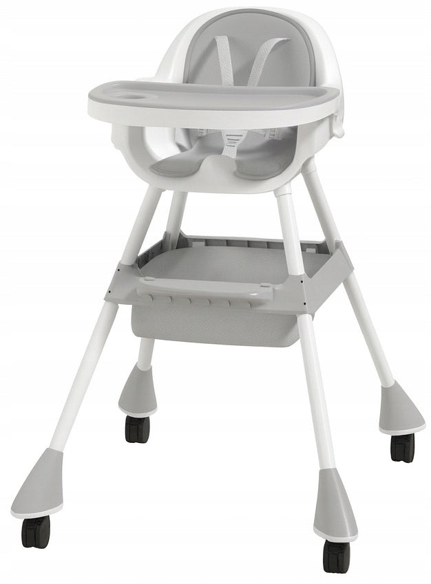 Highchair 3in1 child seat tray accessories 2 FREEBIES grey Brand Ekspand
