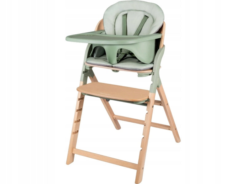 Highchair LIONELO Megan Green-brown
