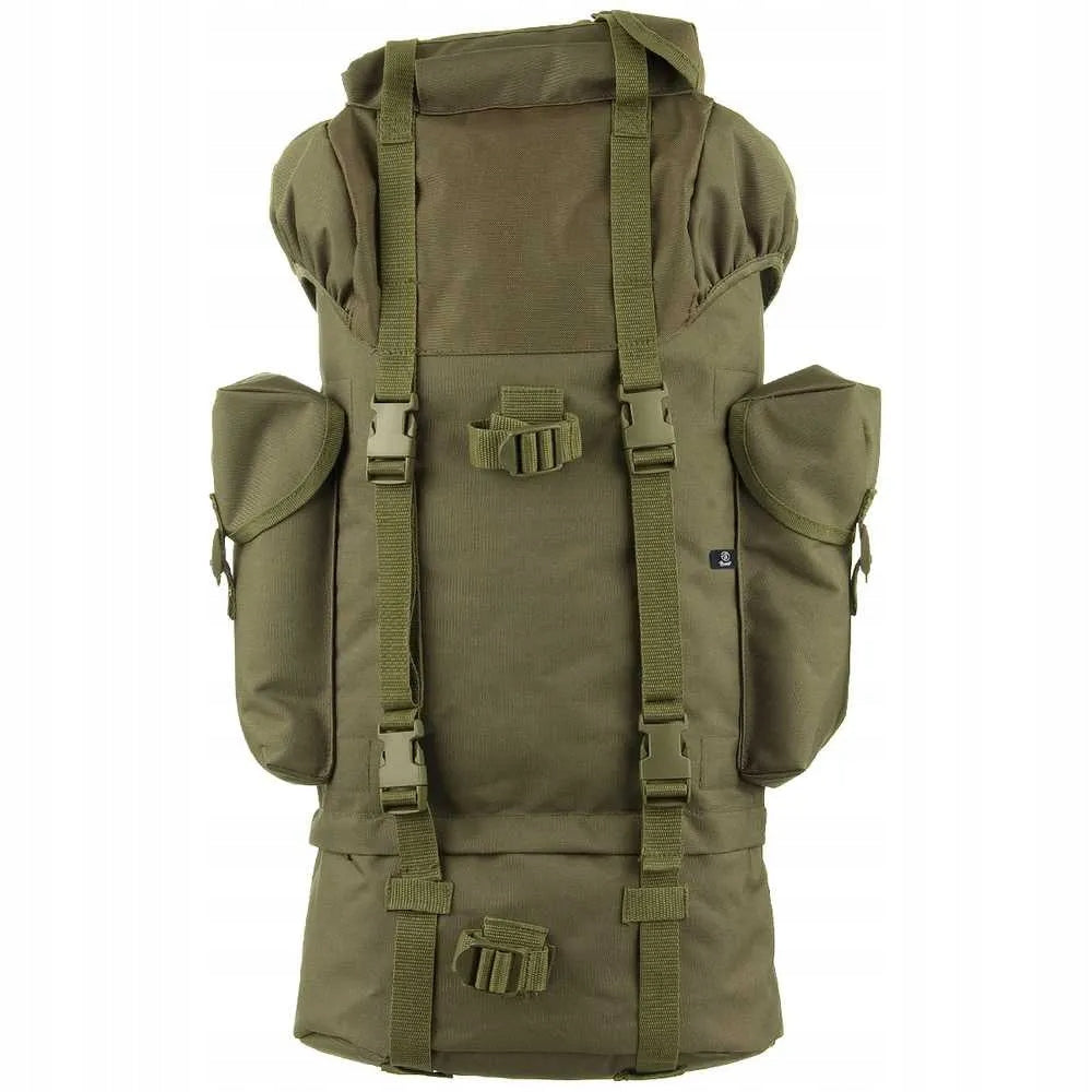 Hiking Backpack BRANDIT Combat Olive 65L Color green