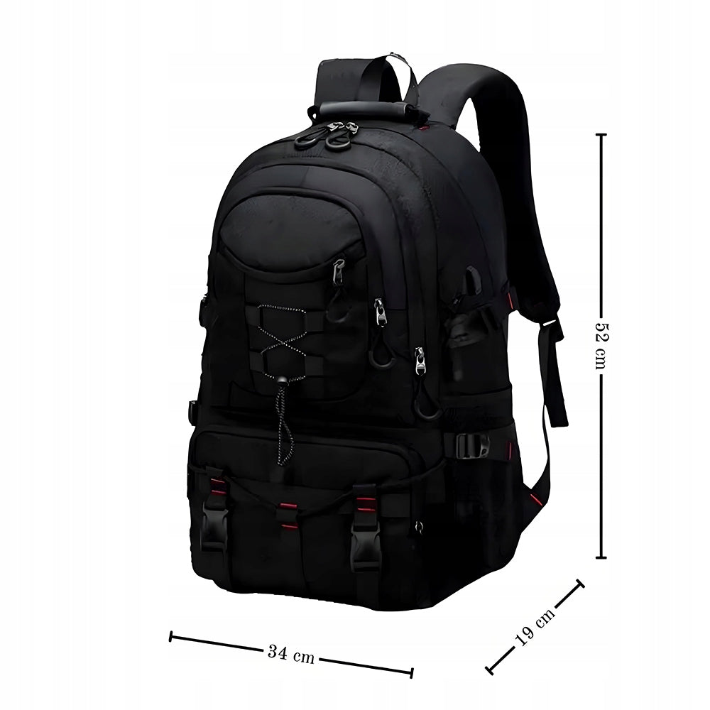 Hiking Backpack For LAPTOP Trekking Waterproof 40L Large Packaging status original