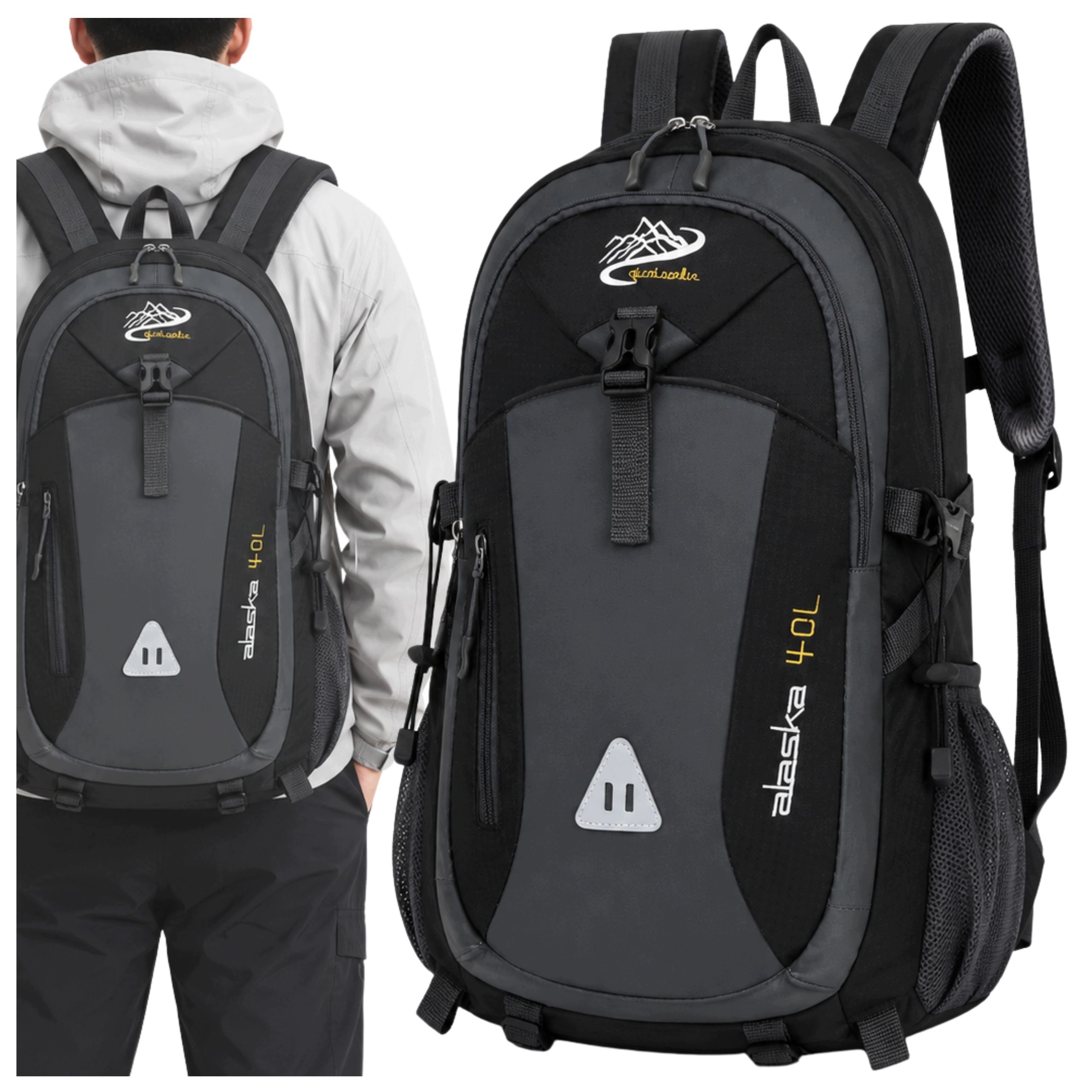 Hiking Backpack Mountain Trekking Climbing Durable Uni 25-35L