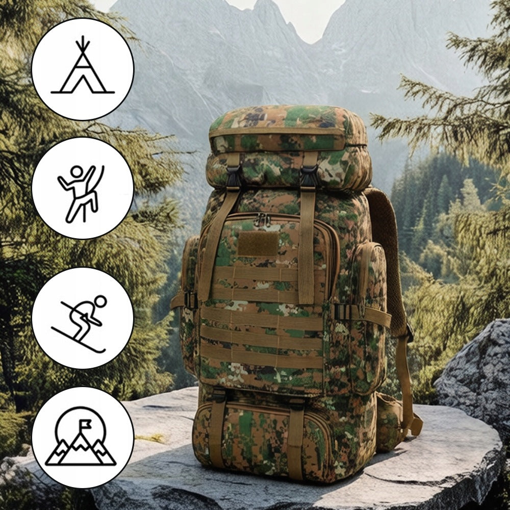Hiking Backpack Waterproof 80L Trekking Large Lightweight Survival Manufacturer code SDGT5Gr3AS5