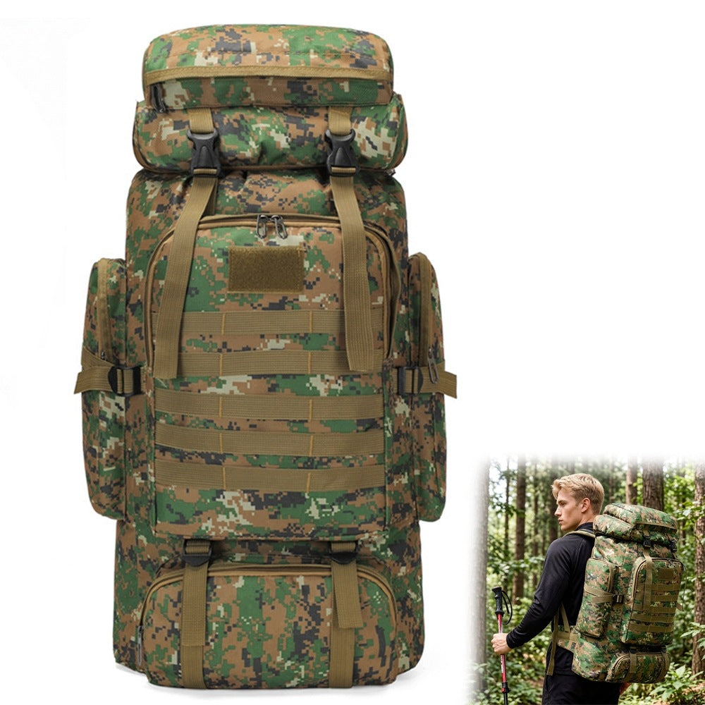 Hiking Backpack Waterproof 80L Trekking Large Lightweight Survival