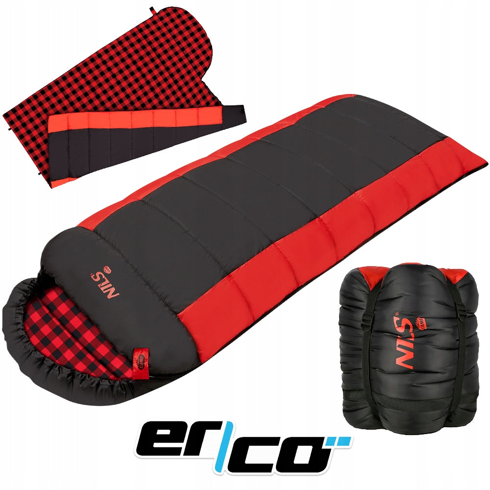 Hiking Sleeping Bag MUMIA Warm Lightweight with Hood Cover Large 220x80cm