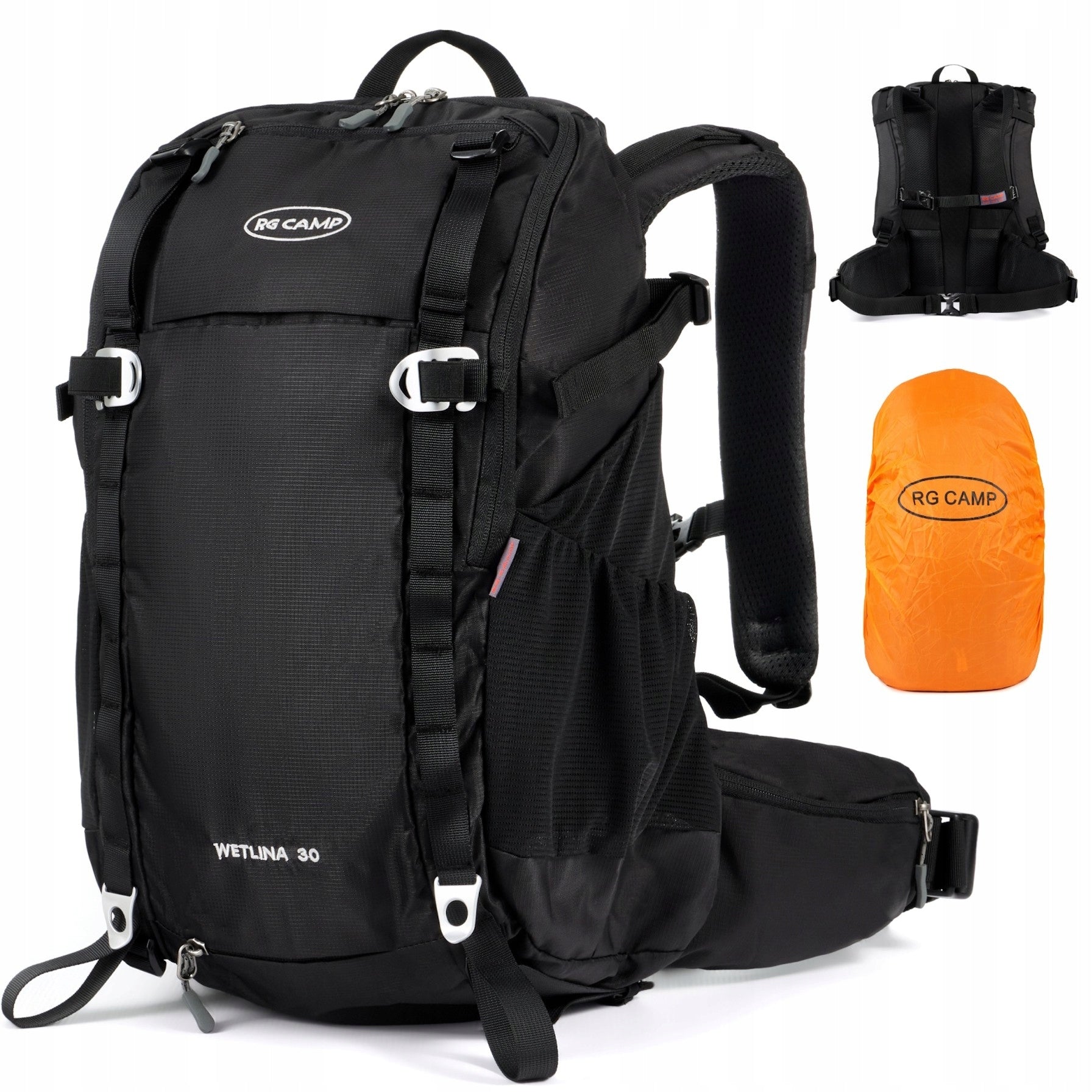 Hiking Trekking Backpack 30L Women's Mountain Waterproof Travel
