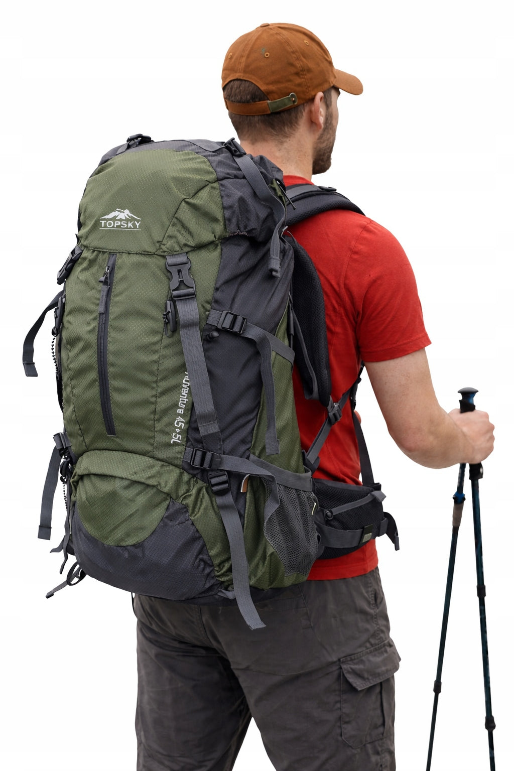 Hiking Trekking Backpack for Hiking in the Mountains 50L