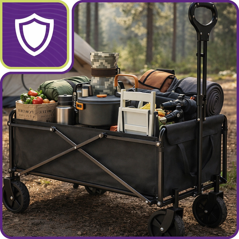 Hiking Trolley Beach Transport Garden Folding Camping Fish 60kg Manufacturer code WÓZEK