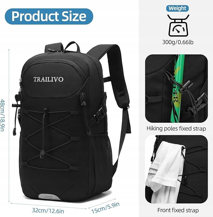 Hiking backpack 30L women's men's mountain trekking hip belt Packaging status original