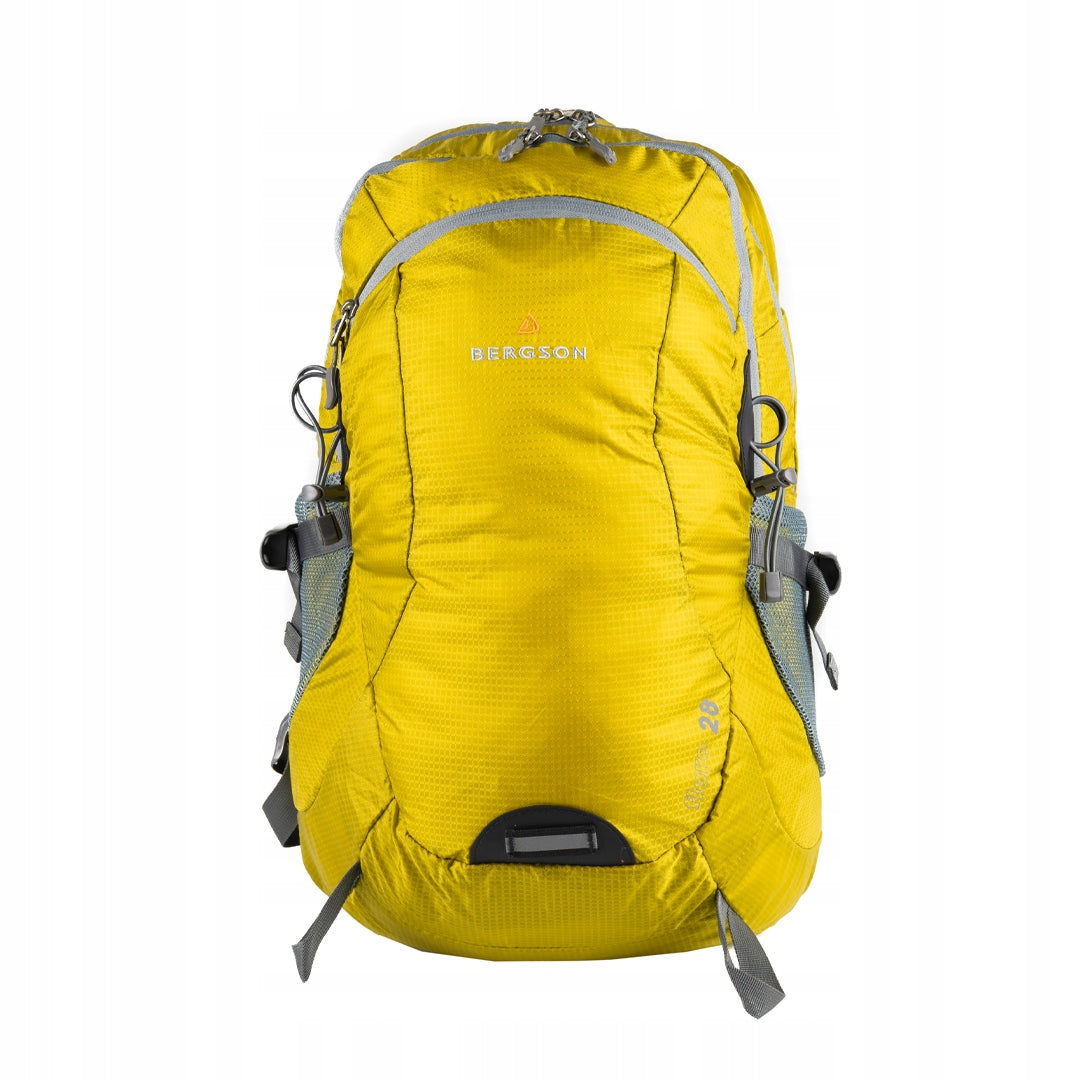 Hiking backpack Bergson FLORO Yellow Mustard 28L