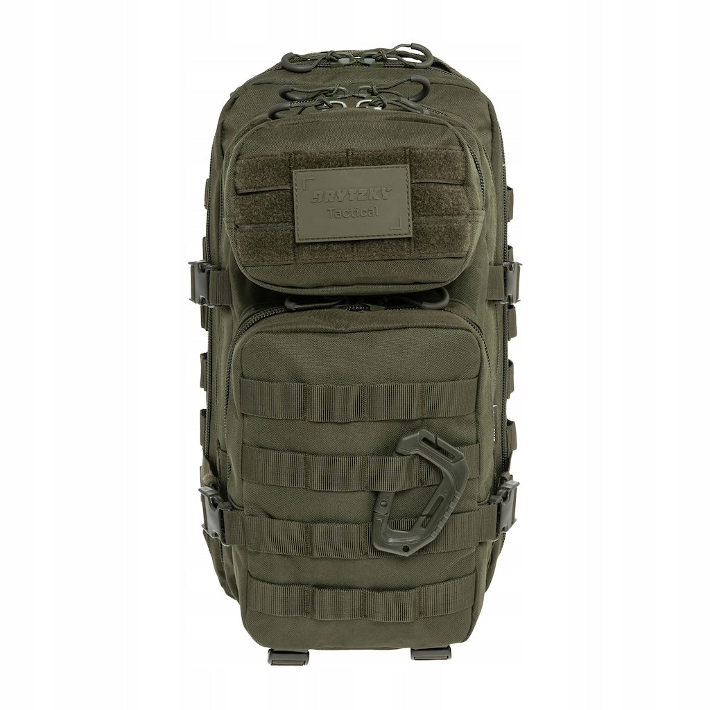 Hiking backpack Brytzky Tactical Polygon Small 20L olive MOLLE trekking Brand Brytzky