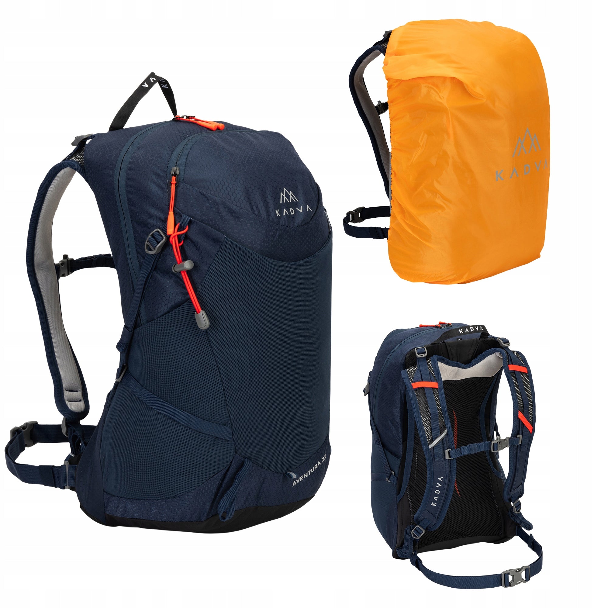 Hiking backpack KADVA Aventura 22l TREKKING MOUNTAIN LARGE SPORTS LUGGAGE