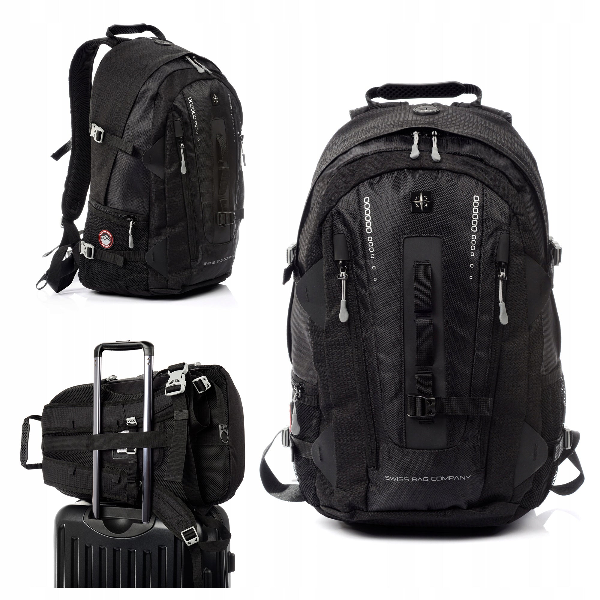 Hiking backpack mountain travel large sports SwissBag 40 l