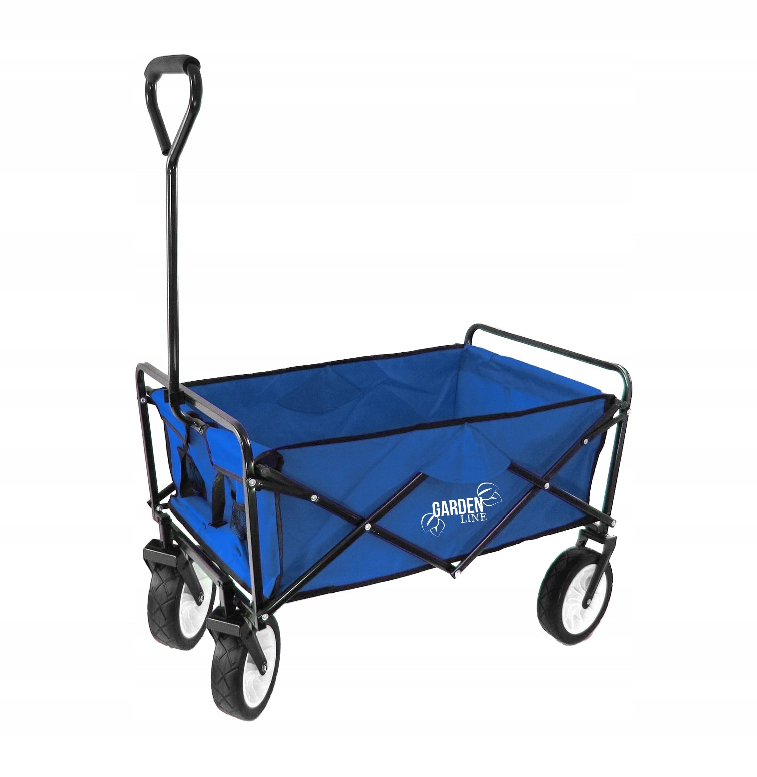 Hiking beach trolley folding large roomy 4 wheels large Brand GardenLine