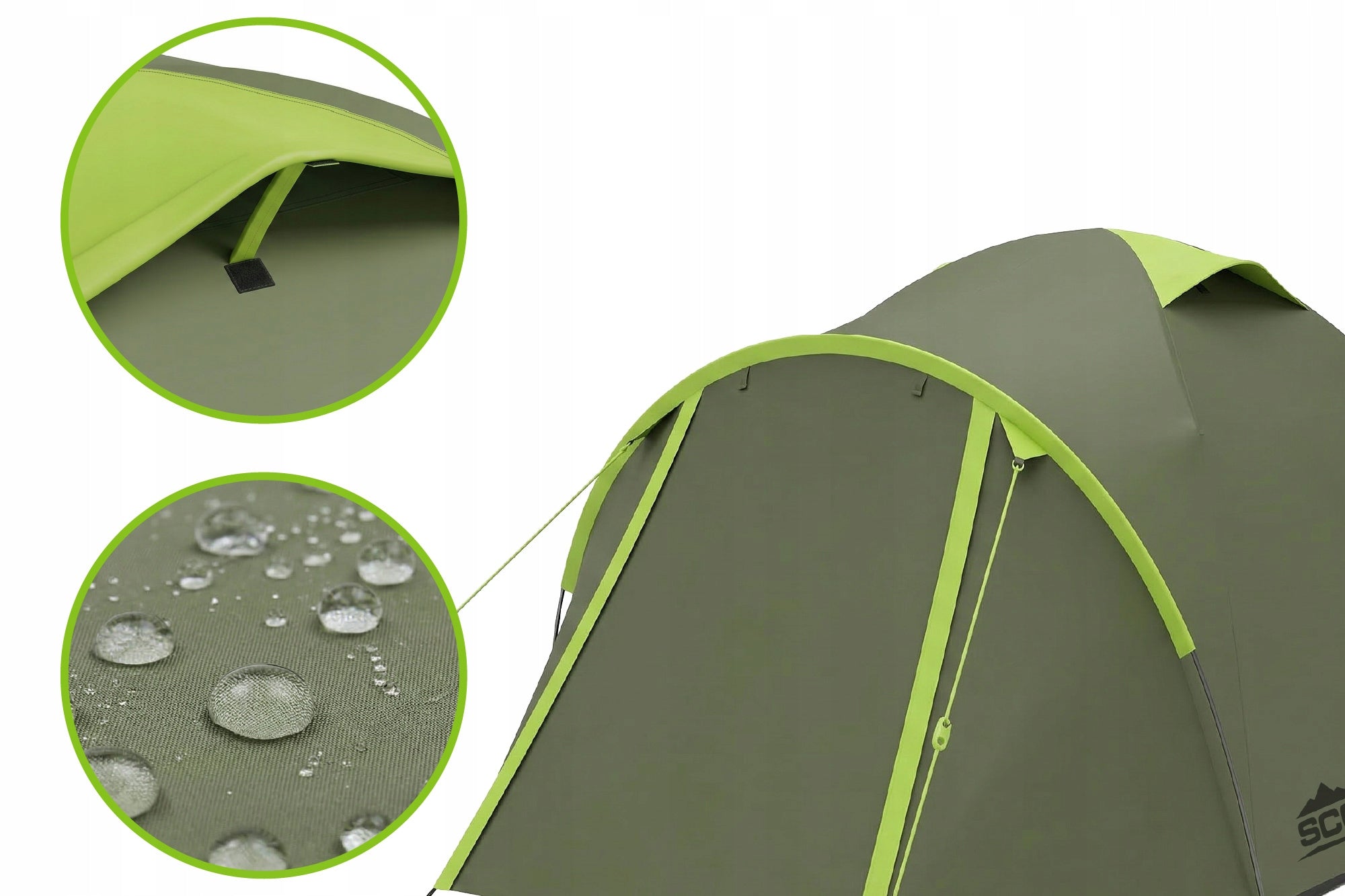 Hiking camping tent 2 persons Vayox VA0427 SCOUT LIGHT 300x150cm Model SCOUT