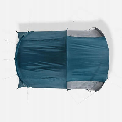 Hiking camping tent Quechua MH100 XXL 4 persons easy installation Kind travel