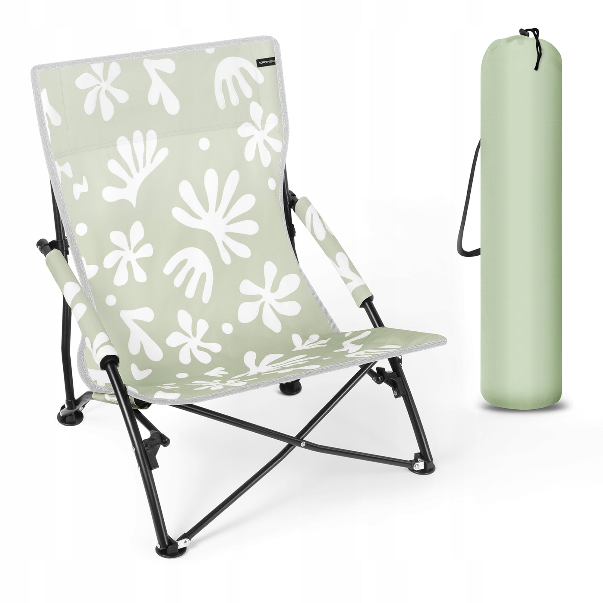Hiking chair beach chair folding zipper pocket Spokey PANAMA