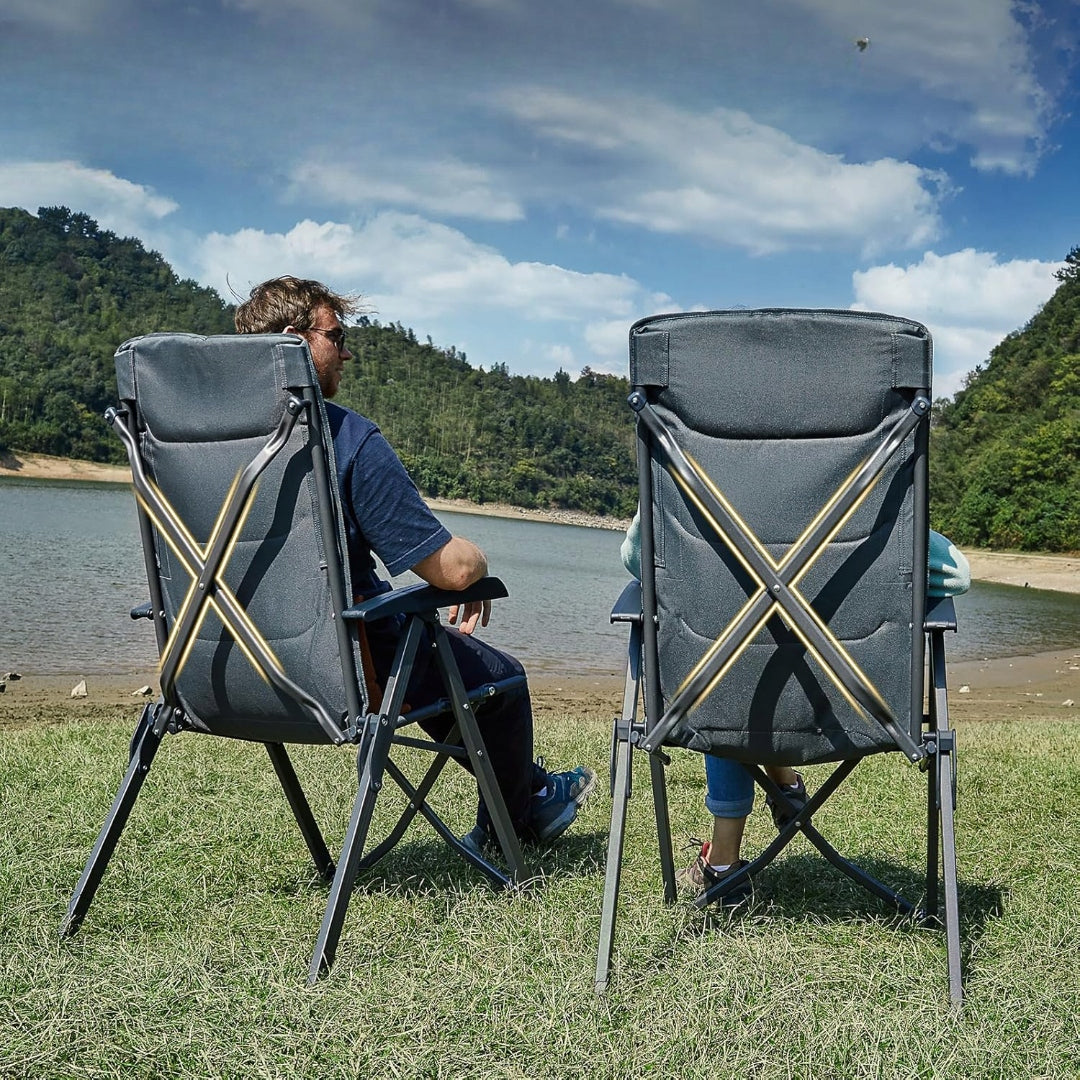 Hiking chairs SET 2 with backrest TIMBER RIDGE Packaging status original