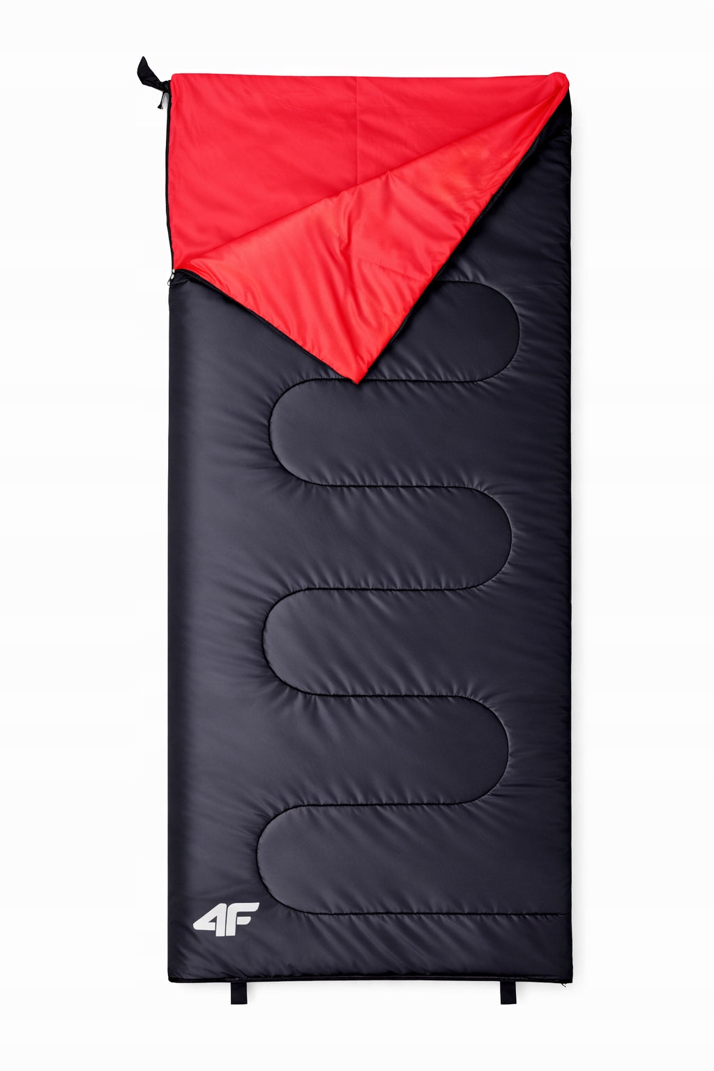 Hiking sleeping bag duvet 4F SLBU009 black 75x190 cm