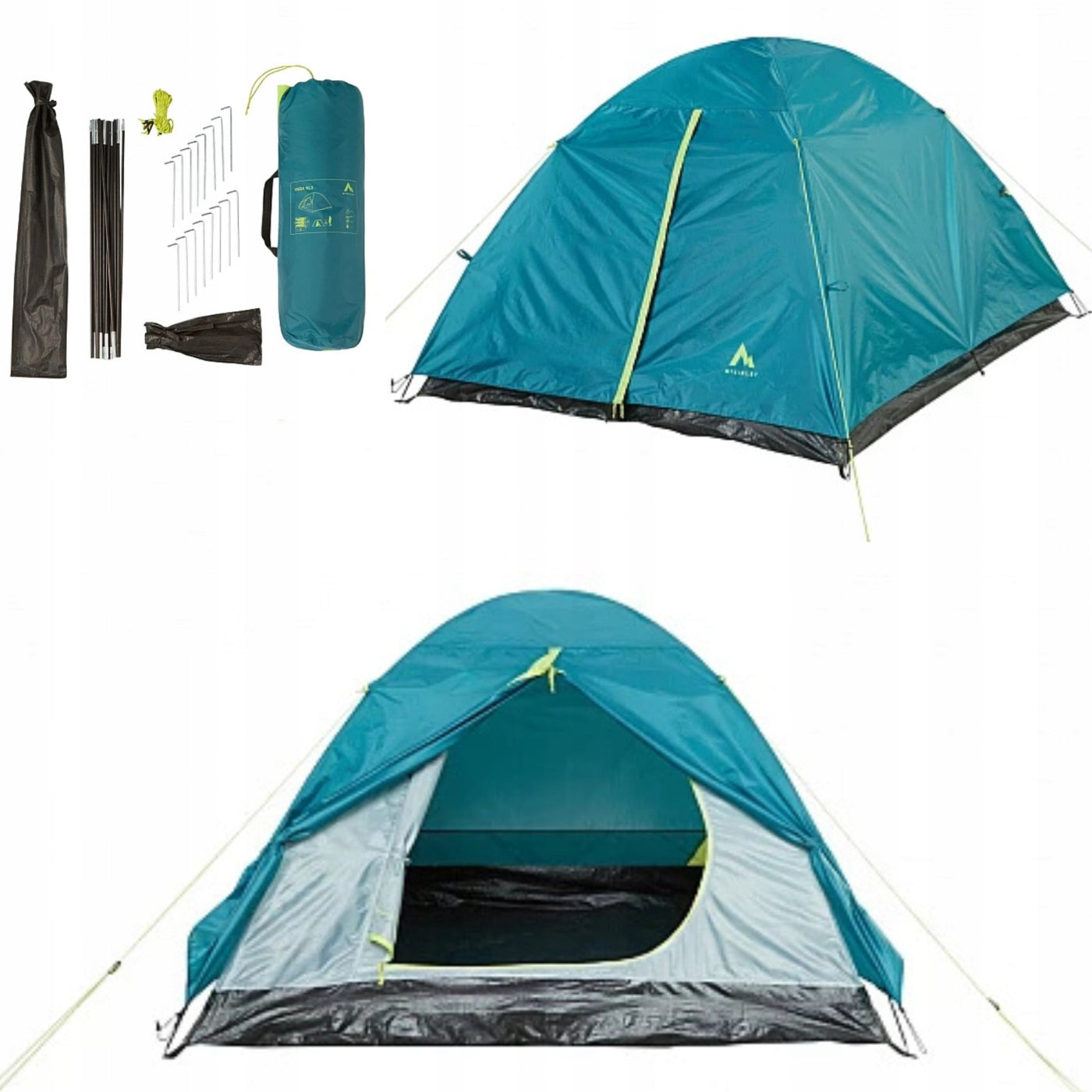 Hiking tent 3-person McKinley Vega McKinley Vega 10.3 3kg