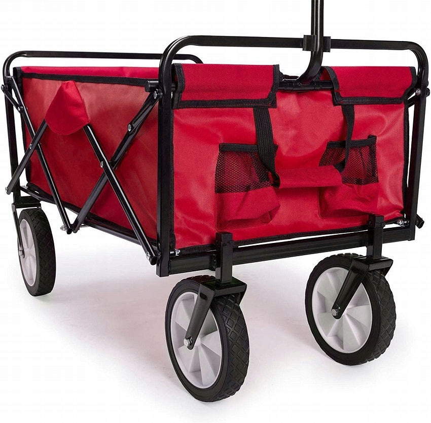 Hiking trolley 145l BEACH Folding Garden Transport Red Brand Ekspand