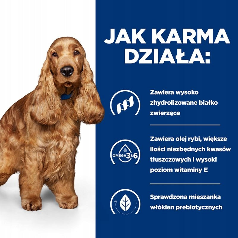 Hill's Prescription Diet z/d Food Sensitivities Dog Food 10kg Manufacturer code 52742534107