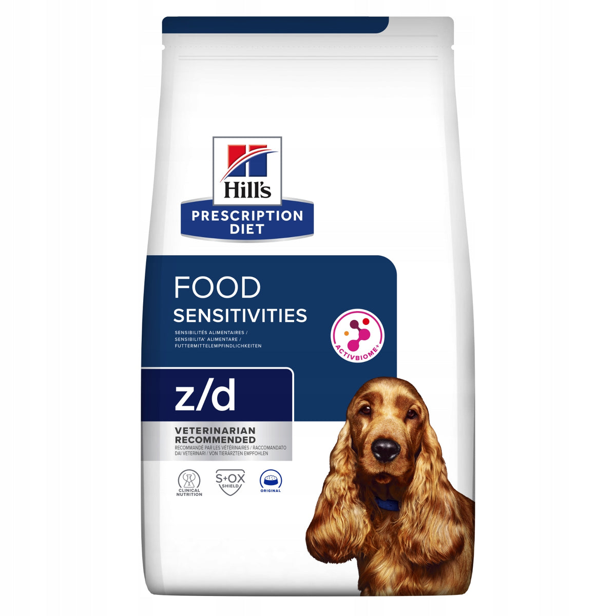 Hill's Prescription Diet z/d Food Sensitivities Dog Food 10kg