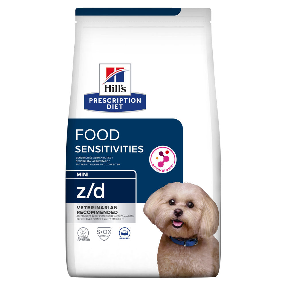 Hill's Prescription Diet z/d Mini 1kg Hypoallergenic Dog Food