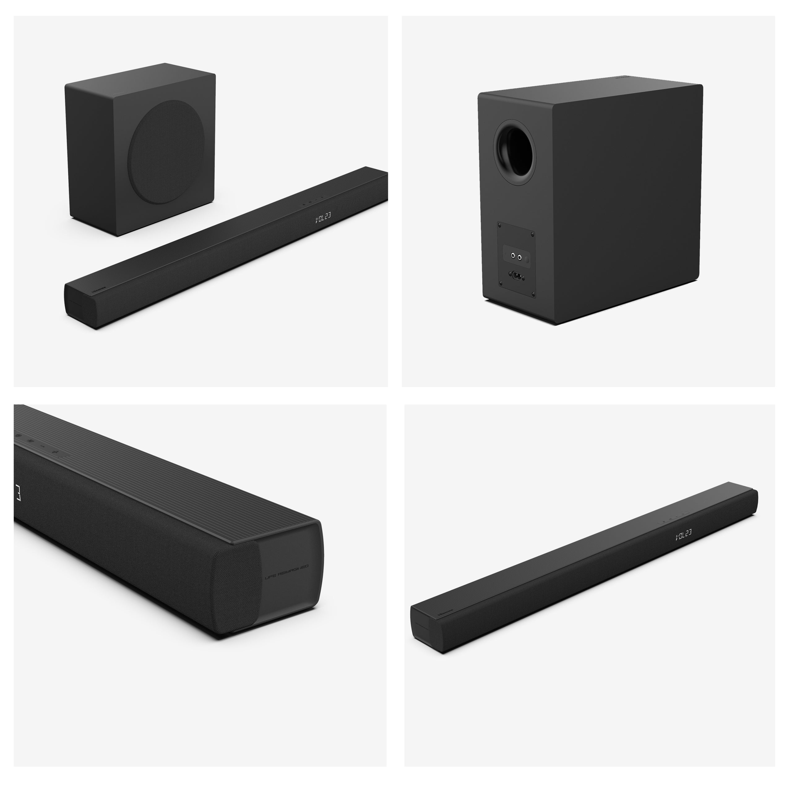 Hisense HS3100 3.1 480W soundbar černý Brand Hisense