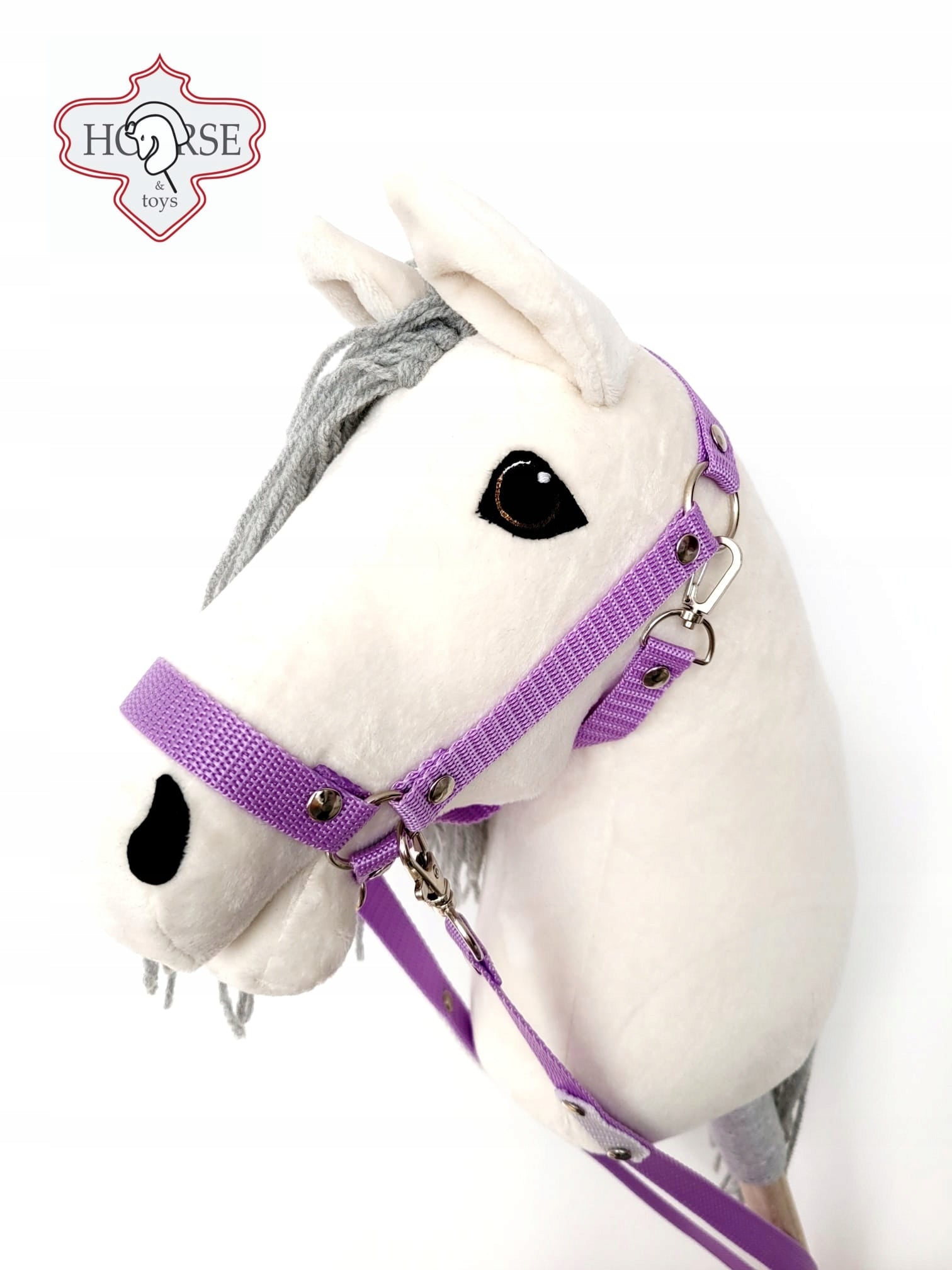 Hobby Horse A4 set (Horse on a stick) + cantar with reins Brand no brand